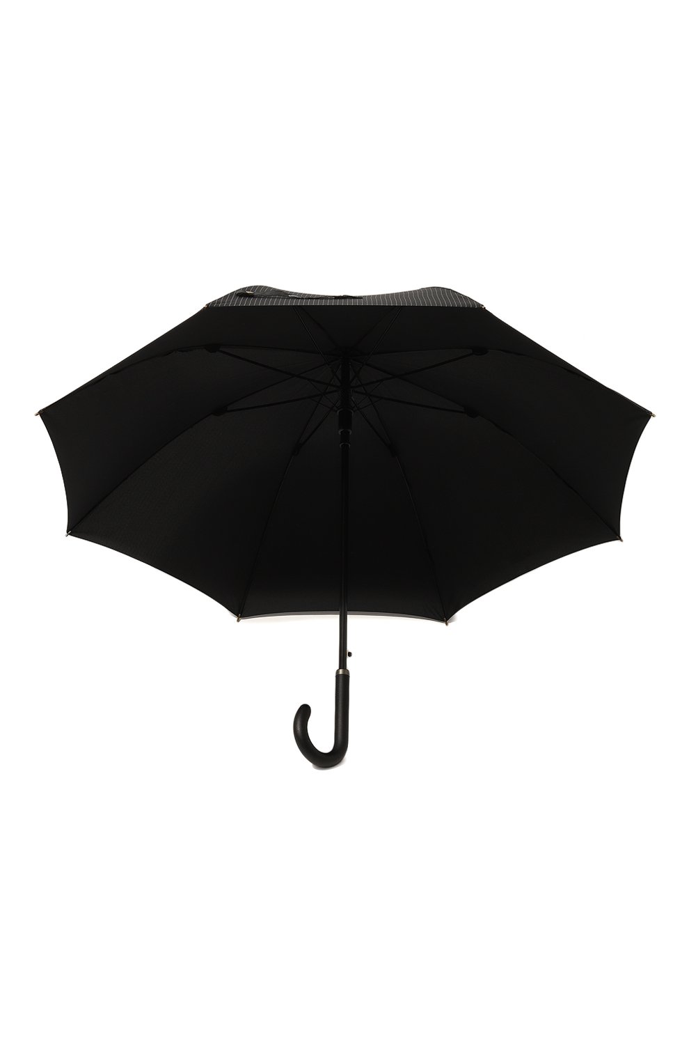 Женский зонт-трость MOSCHINO черного цвета, арт. 8509-67AUT0A | Фото 3 (Материал: Текстиль, Синтетический материал, Металл)