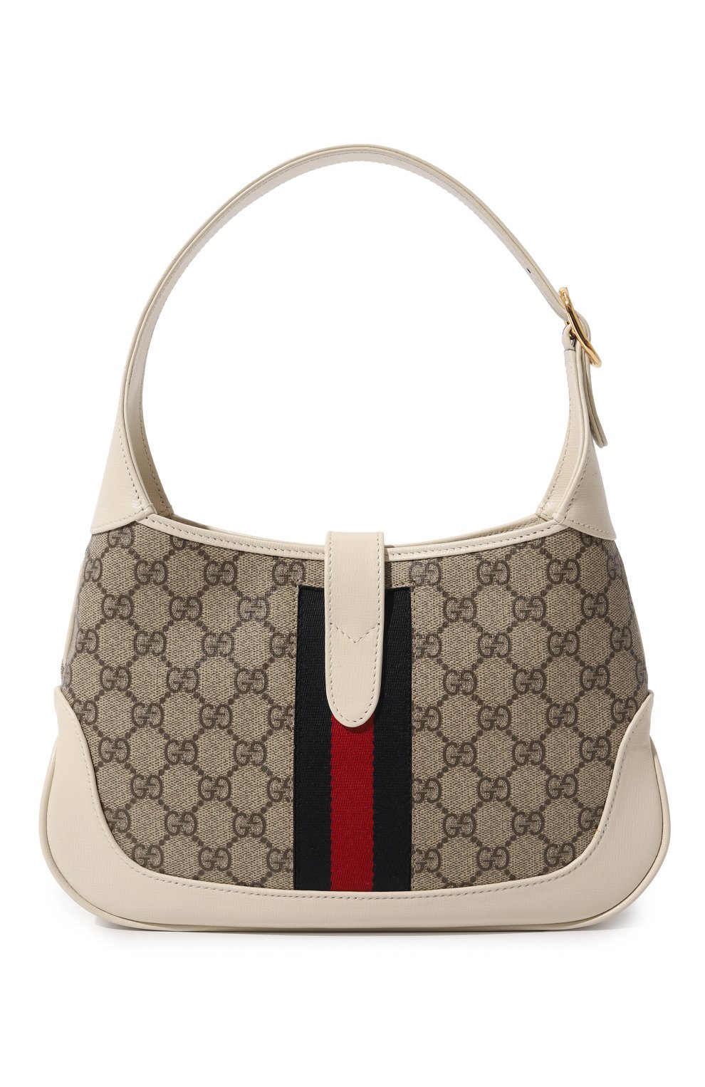 Женская сумка jackie 1961 small GUCCI кремвого цвета, арт. 636706 HUHHG | Фото 6 (Сумки-технические: Сумки top-handle; Материал: Натуральная кожа; Размер: small)