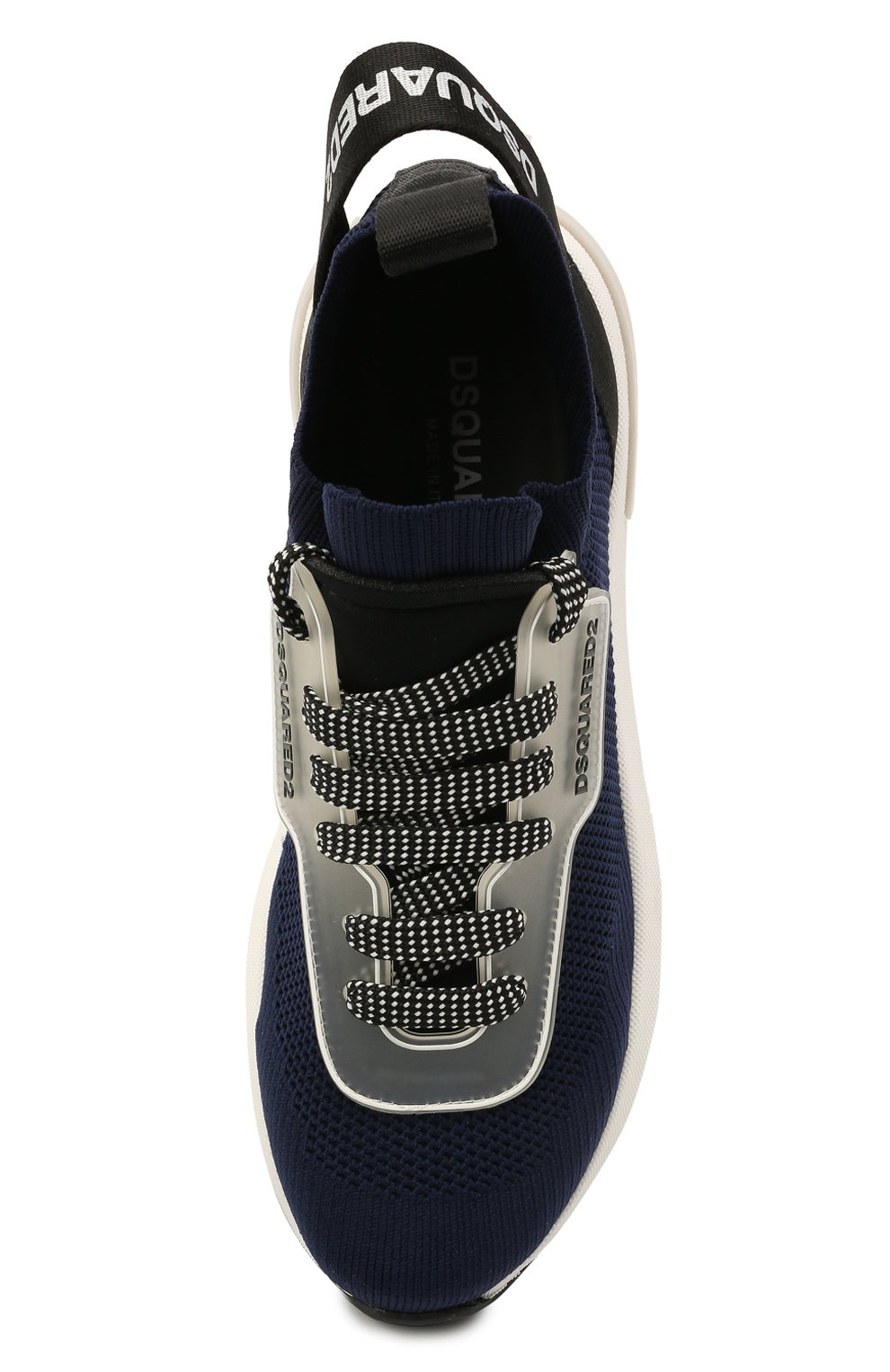 Текстильные кроссовки Dsquared2  68555/T0MAIA/NAKAI/28-35 Фото 4