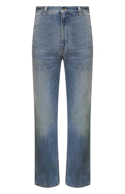 Мужские джинсы GUCCI голубого цвета по цене 82800 руб., арт. 631167/XDBE2 | Фото 1