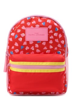 Детская рюкзак MARC JACOBS (THE) красного цвета, арт. W10189 | Фото 1 (Материал: Текстиль)