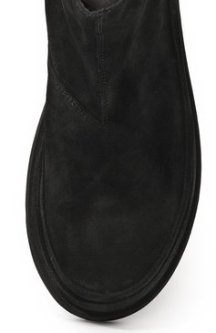Мужские замшевые сапоги MOMA черного цвета, арт. 56303C-SA | Фото 6 (Материал внутренний: Натуральная кожа; Материал сплава: Проставлено; Материал утеплителя: Без утеплителя; Подошва: Массивная; Драгоценные камни: Проставлено; Мужское Кросс-КТ: Сапоги-обувь; Материал внешний: Замша)