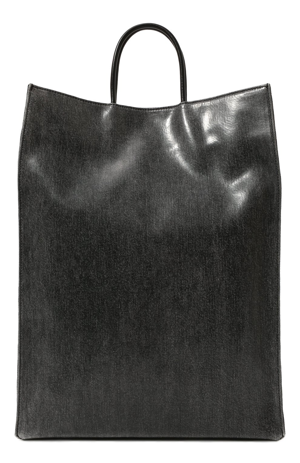 Женский сумка-шопер dsl DIESEL черного цвета, арт. X08919/P4637 | Фото 6 (Сумки-технические: Сумки-шопперы; Ремень/цепочка: На ремешке; Материал: Экокожа; Размер: large)