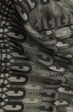 Женский шелковый платок FURLA зеленого цвета, арт. WT00030/BX2509 | Фото 3 (Принт: С принтом; Материал: Текстиль, Шелк; Материал сплава: Проставлено; Нос: Не проставлено)