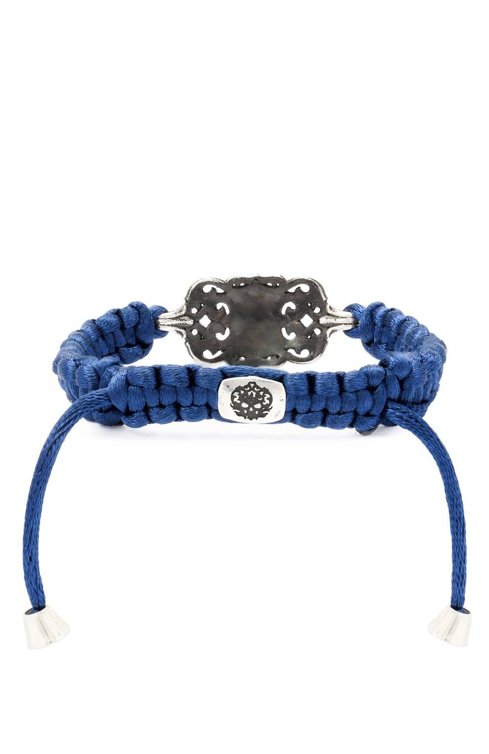 Мужской браслет возрождение империи GL JEWELRY серебряного цвета, арт. M450002-S97-01 | Фото 2 (Материал: Текстиль; Региональные ограничения белый список (Axapta Mercury): RU)