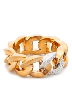 Женское кольцо medusa chain VERSACE золотого цвета, арт. DG5I020/DJMT | Фото 1 (Материал: Металл)