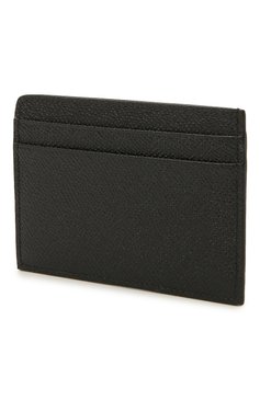 Мужской кожаный футляр для кредитных карт BURBERRY черного цвета, арт. 8033074 | Фото 2 (Материал: Натуральная кожа)
