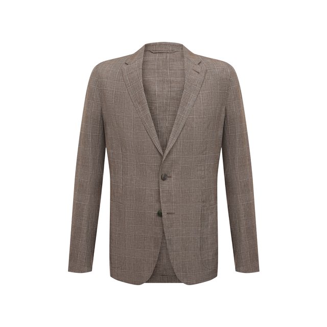 Пиджак из шерсти и льна Ermenegildo Zegna 339503/1DJSS0