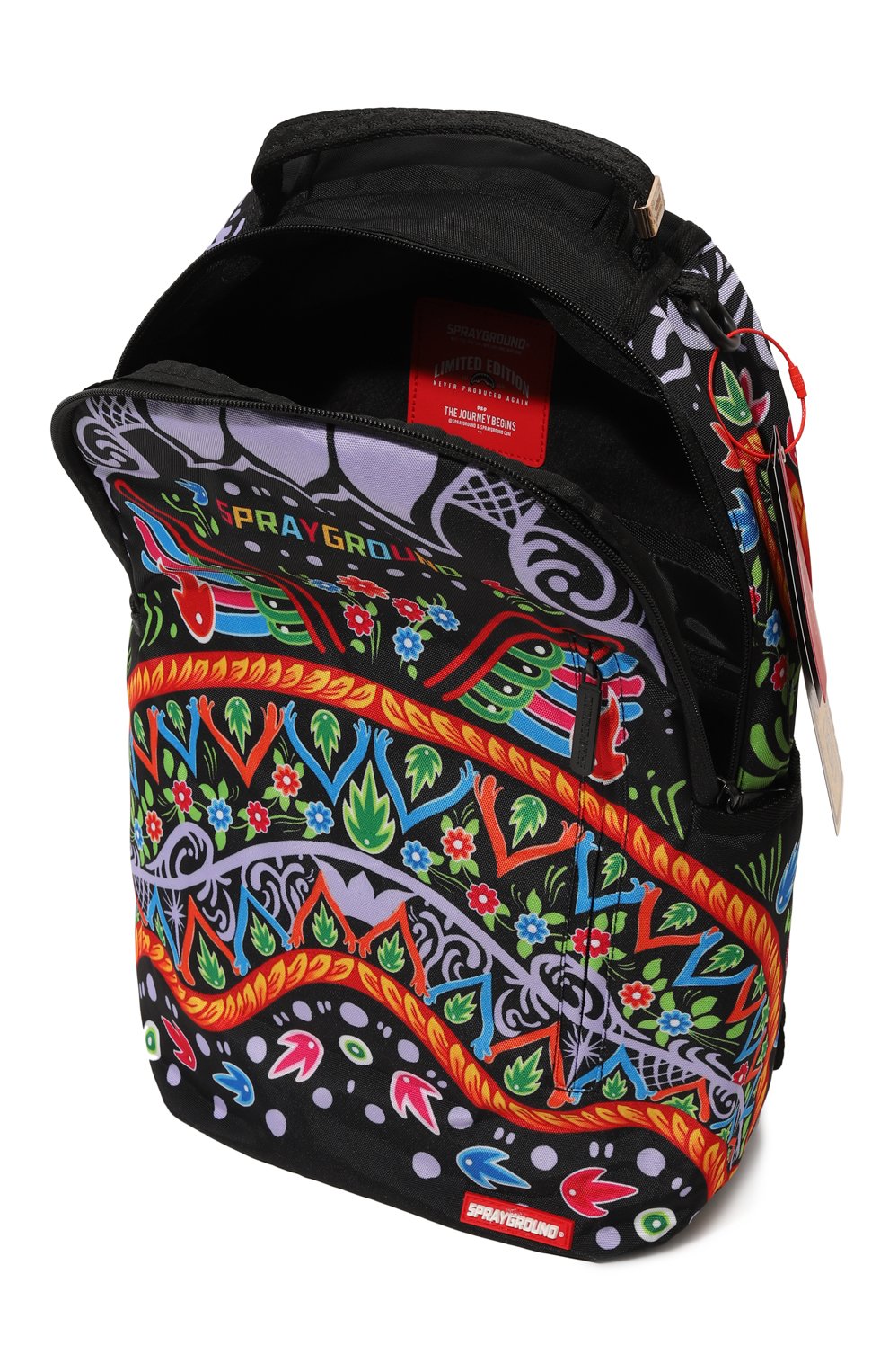 Детская рюкзак SPRAYGROUND разноцвет ного цвета, арт. 910B5373NSZ | Фото 3 (Материал сплава: Проставлено; Нос: Не проставлено; Материал: Текстиль)