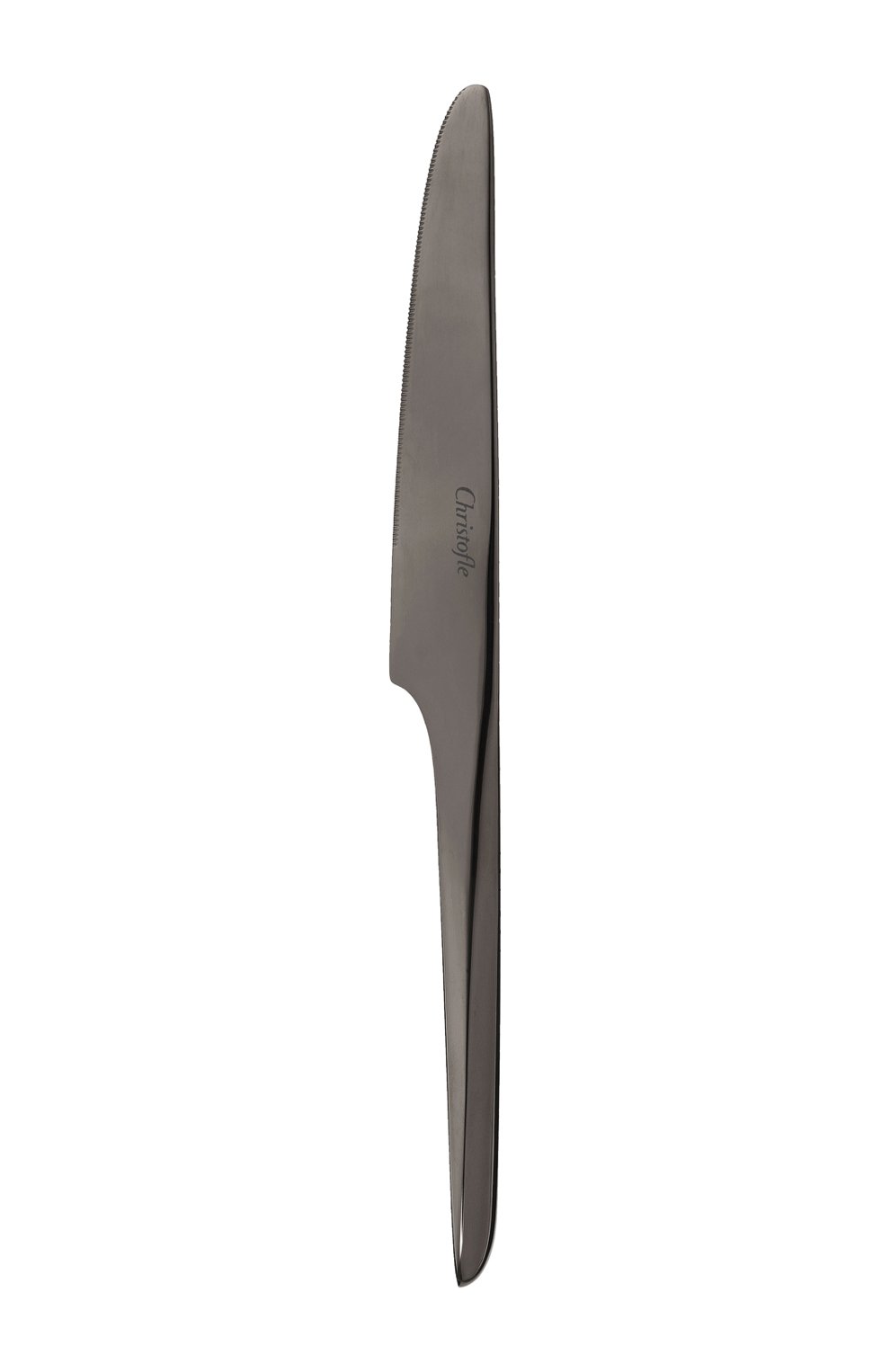Нож обеденный l`ame CHRISTOFLE черного цвета, арт. 02327212 | Фото 1 (Интерьер_коллекция: L'ame De Christofle (Stainless Steel); Ограничения доставки: fragile-2)
