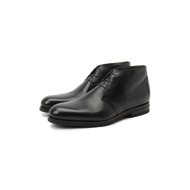 Кожаные ботинки Santoni MCAZ16775SI5ASKTN01