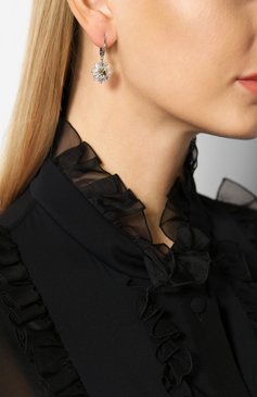Женские серьги sunshine SWAROVSKI серебряного цвета, арт. 5479914 | Фото 2 (Статус проверки: Проверено, Проверена категория; Материал: Металл)