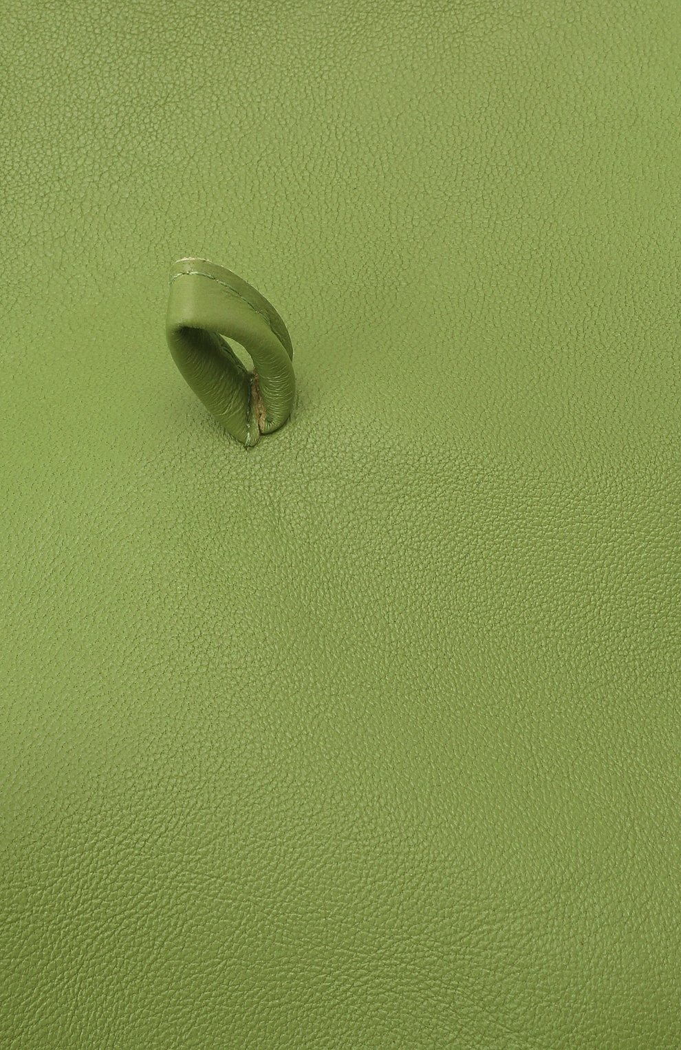 Женский кожаный берет COCOSHNICK HEADDRESS зеленого цвета, арт. beretlime | Фото 4 (Материал: Натуральная кожа)