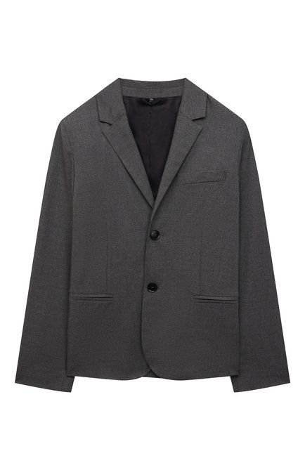 Детский пиджак EMPORIO ARMANI серого цвета по цене 28050 руб.,  арт. 6K4GJH/4N4FZ | Фото 1