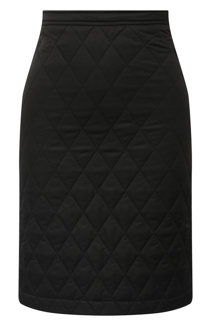 Женская юбка BURBERRY черного цвета по цене 73850 руб., арт. 8031101 | Фото 1