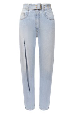 Женские джинсы MAISON MARGIELA голубого цвета, арт. S51LA0123/S30617 | Фото 1 (Кросс-КТ: Деним; Длина (брюки, джинсы): Стандартные; Стили: Гранж; Материал внешний: Хлопок, Деним)