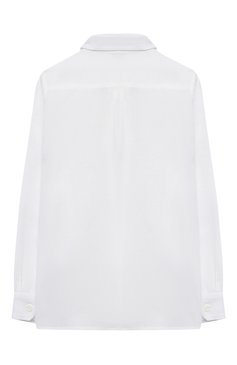 Детская льняная ру�башка DOLCE & GABBANA белого цвета, арт. L42S70/G7YEA/8-14 | Фото 2 (Рукава: Длинные; Региональные ограничения белый список (Axapta Mercury): Не проставлено, RU; Материал сплава: Проставлено; Стили: Классический; Материал внешний: Лен; Драгоценные камни: Проставлено; Ростовка одежда: 10 - 11 лет | 140 - 146см, 12 лет | 152 см, 8 лет | 128 см)