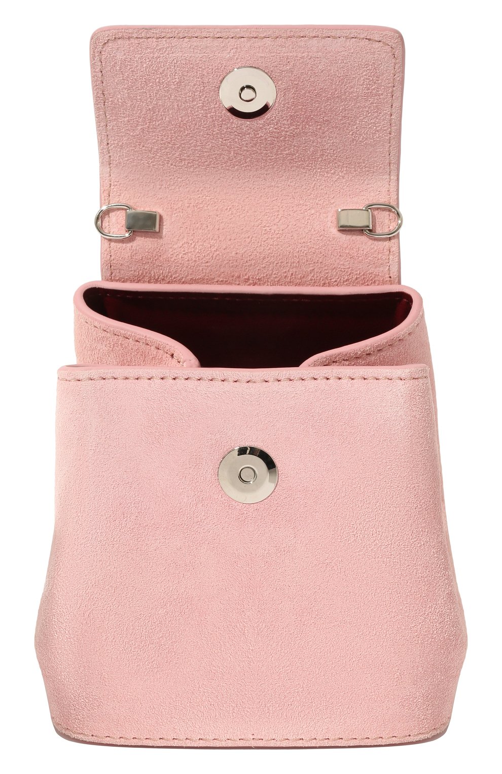 Женская сумка liza mini RUBEUS MILANO розового цвета, арт. 014/18DMLSUBP | Фото 5 (Материал: Натуральная кожа; Материал сплава: Проставлено; Размер: mini; Ремень/цепочка: На ремешке; Драгоценные камни: Проставлено)