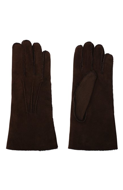 Мужские замшевые перчатки LORO PIANA коричневого цвета, арт. FAL4819 | Фото 2 (Мужское Кросс-КТ: Кожа и замша; Материал: Замша, Натуральная кожа; Региональные ограничения белый список (Axapta Mercury): RU)