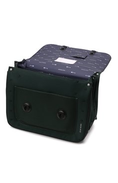 Детская портфель maxi JEUNE PREMIER темно-зеленого цвета, арт. Itx21170 | Фото 3 (Материал: Текстиль)