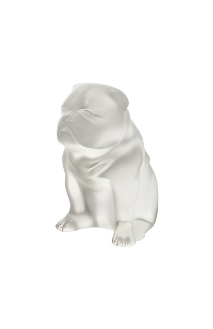 Скульптура bulldog LALIQUE прозрачного цвета, арт. 10520200 | Фото 1 (Статус проверки: Проверена категория; Ограничения доставки: fragile-2)