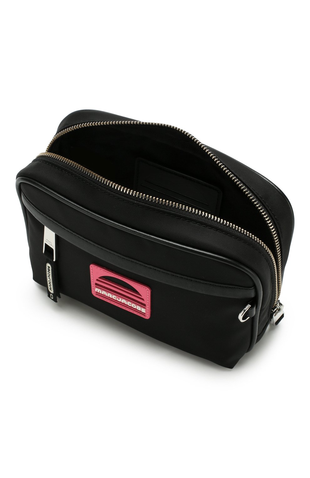 Женская поясная сумка sport MARC JACOBS (THE) черного цвета, арт. M0014038 | Фото 4 (Размер: mini; Статус проверки: Проверено, Проверена категория; Материал: Текстиль; Стили: Спорт; Застежка: Молния; Кросс-КТ: другое)