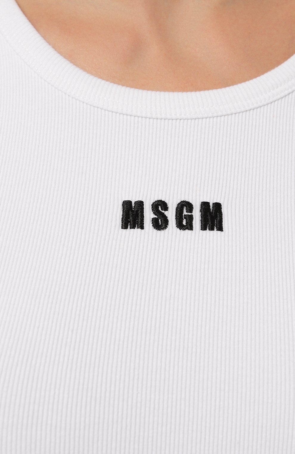 фото Хлопковая майка msgm