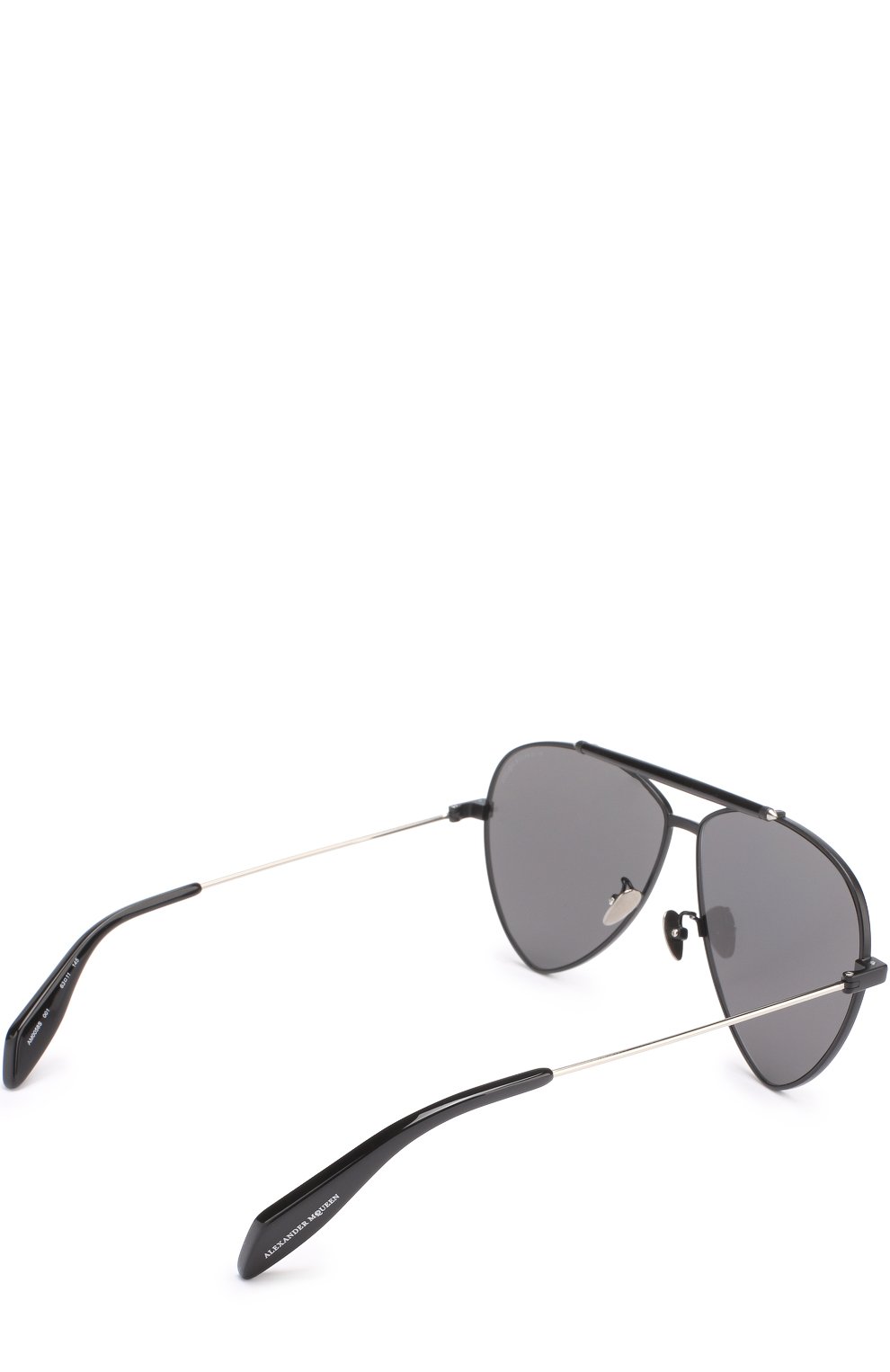 Женские солнцезащитные очки ALEXANDER MCQUEEN черного цвета, арт. 0058 001 | Фото 3 (Тип очков: С/з; Статус проверки: Требуются правки, Проверена категория)