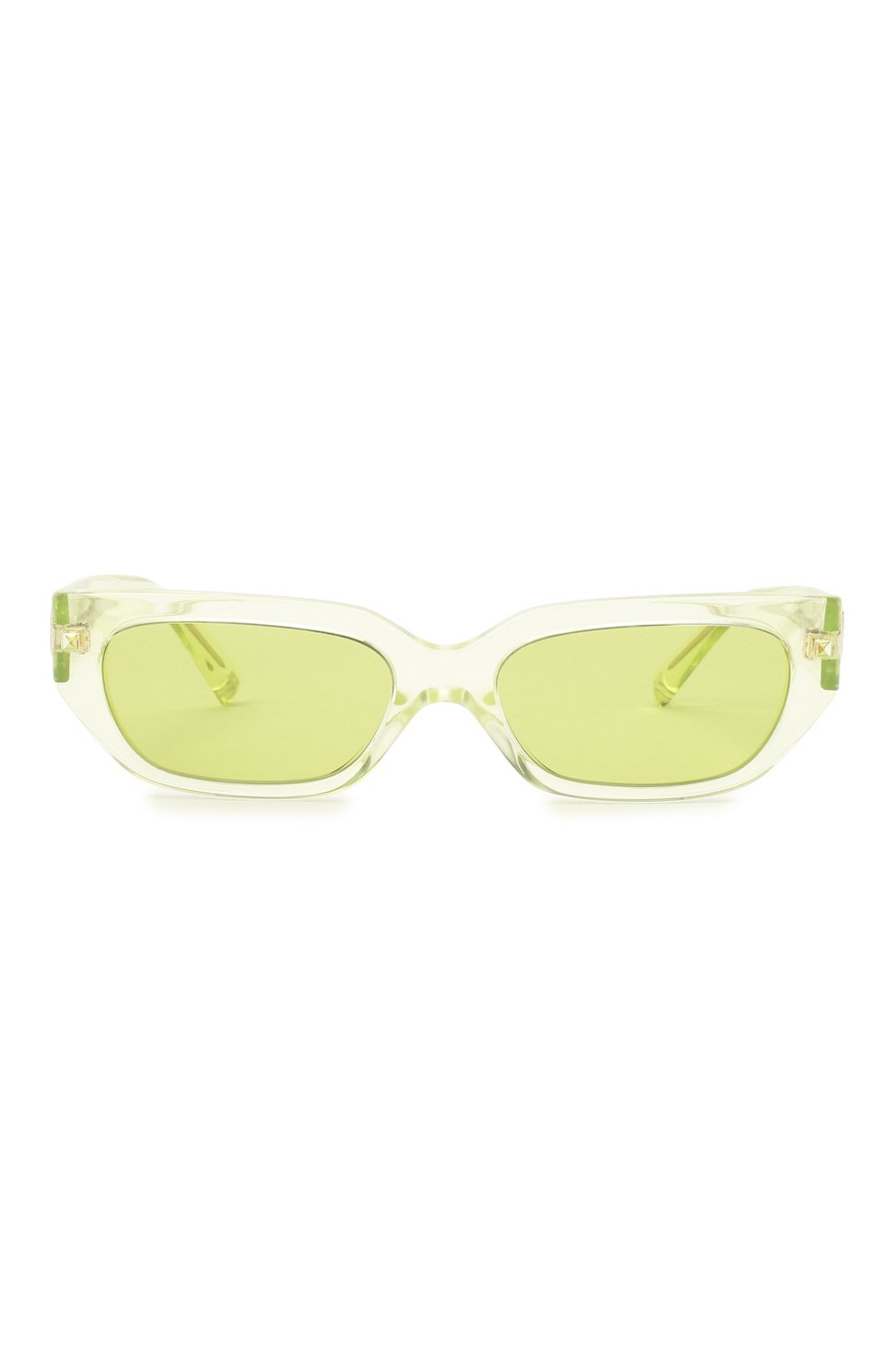 Женские солнцезащитные очки VALENTINO желтого цвета, арт. 4080-5165/2 | Фото 3 (Региональные ограничения белый список (Axapta Mercury): RU; Тип очков: С/з; Очки форма: Узкие)