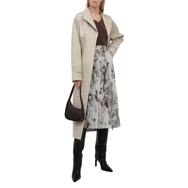 фото Юбка из вискозы off-white