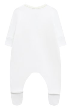 Детского шелковый комплект на выписку CHEPE белого цвета, арт. 051971 | Фото 6 (Кросс-КТ НВ: Комплект - выписка; Материал внешний: Шелк; Материал подклада: Хлопок)