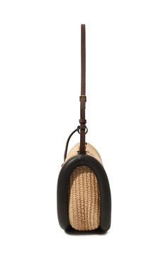 Женская сумка bumper 15 JW ANDERSON бежевого цвета, арт. HB0459-FA0055 | Фото 4 (Сумки-технические: Сумки top-handle; Размер: medium; Материал сплава: Проставлено; Материал: Растительное волокно; Драгоценные камни: Проставлено)